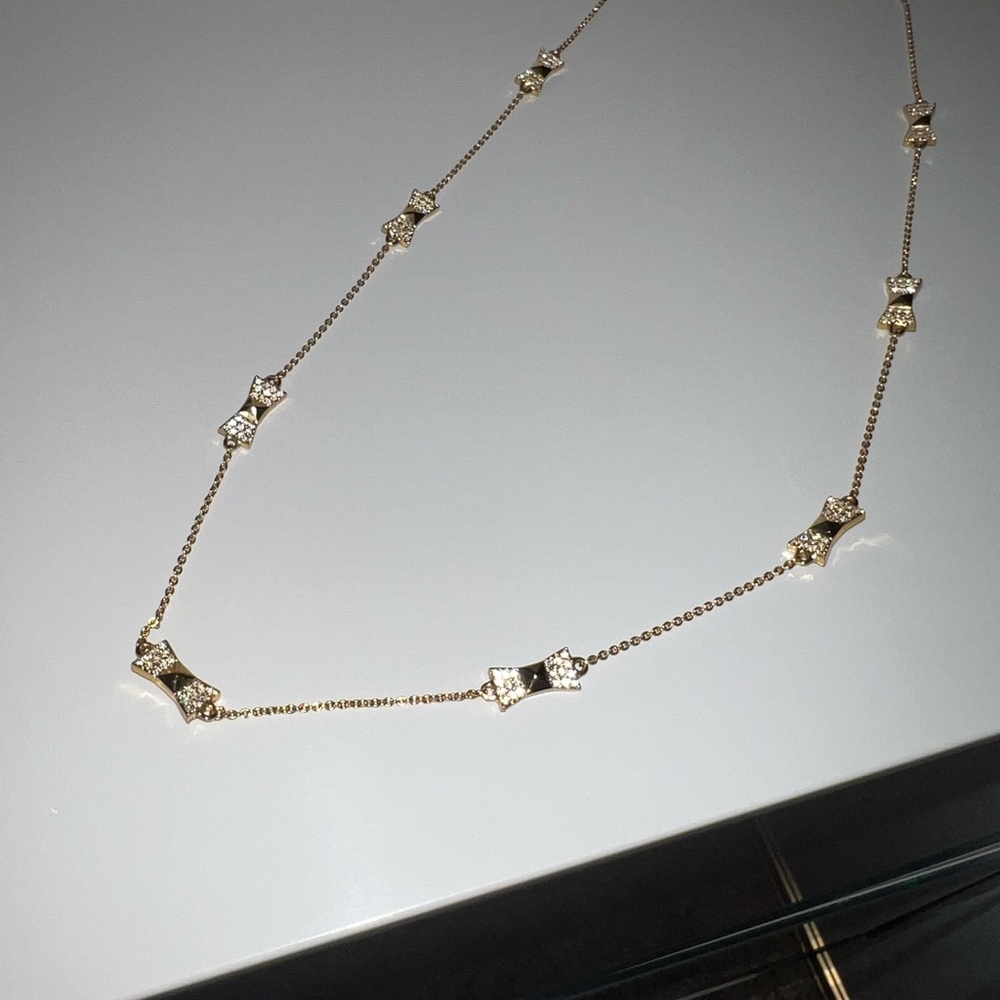 Kate Spade Gold Bows Necklace